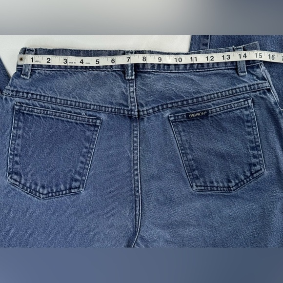 Sasson Jeans Hi-Rise Mom Baggy Tapered Leg 80’s Vintage Womens Jeans Waist 29 - Picture 5 of 11